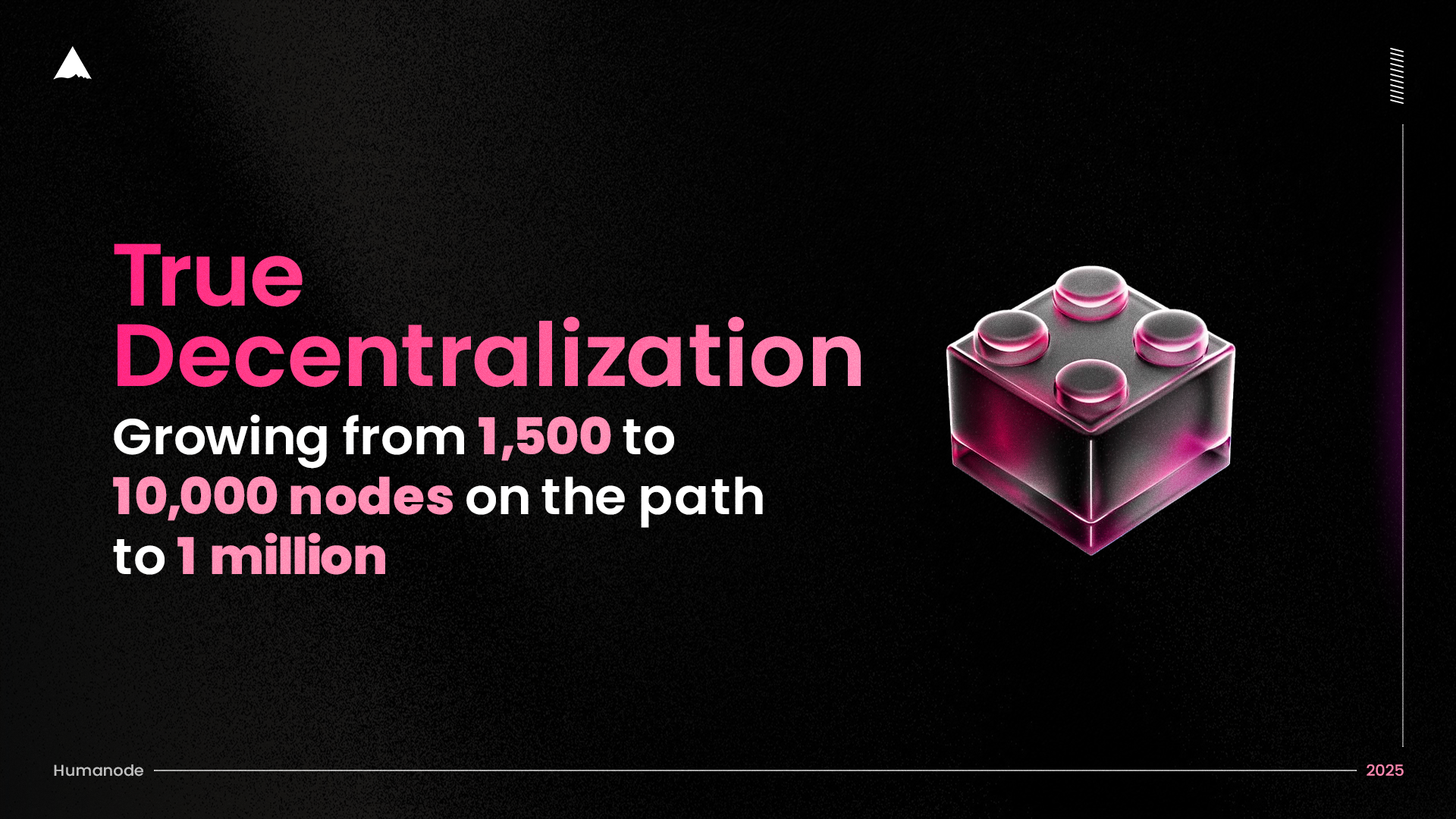 True Decentralization – Road to 10,000 human nodes