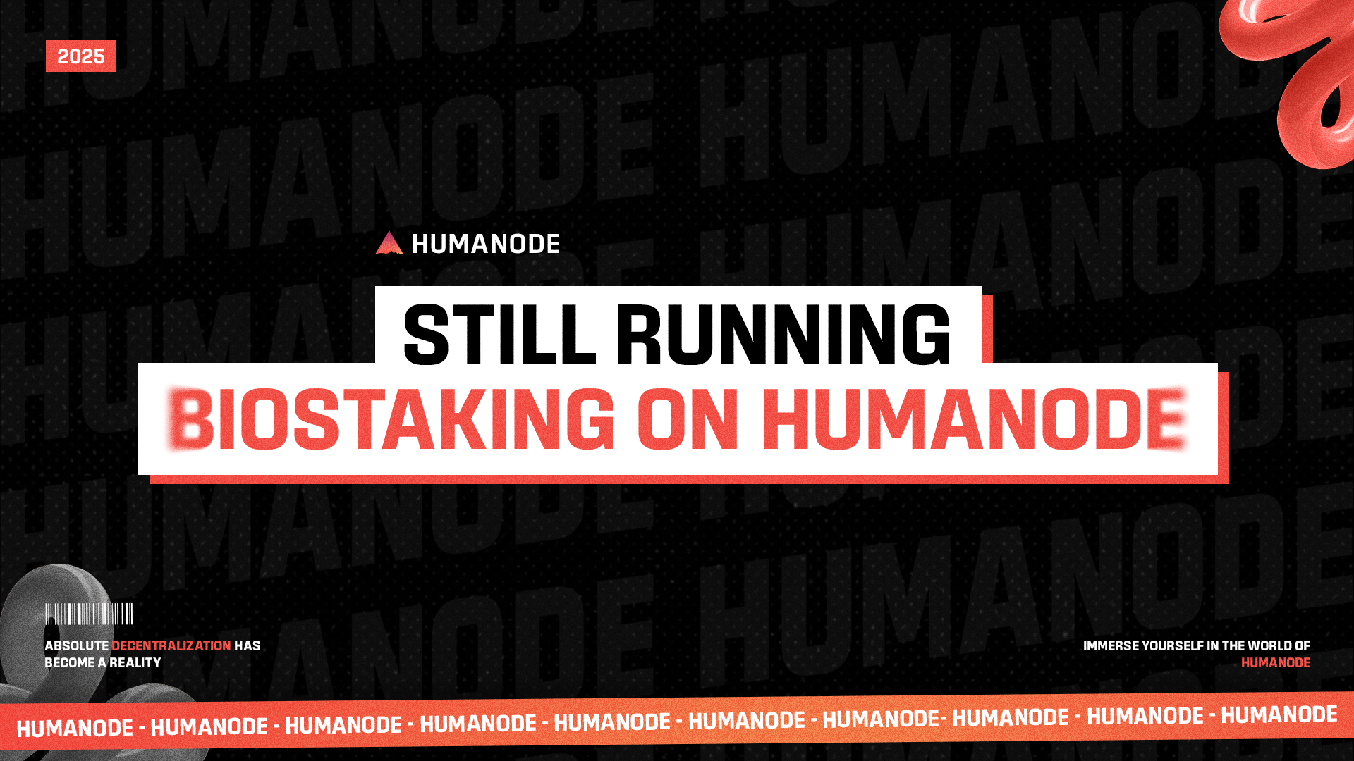 Still Running: Biostaking on Humanode