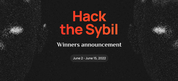 Announcing ‘Hack the Sybil’ Hackathon Winners