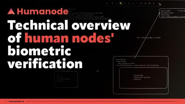 Understanding the tech behind Humanode's Biometric Authentication process