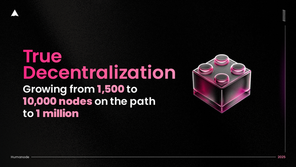 True Decentralization – Road to 10,000 human nodes