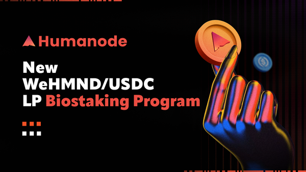 The new WeHMND/USDC LP staking contract will be live soon