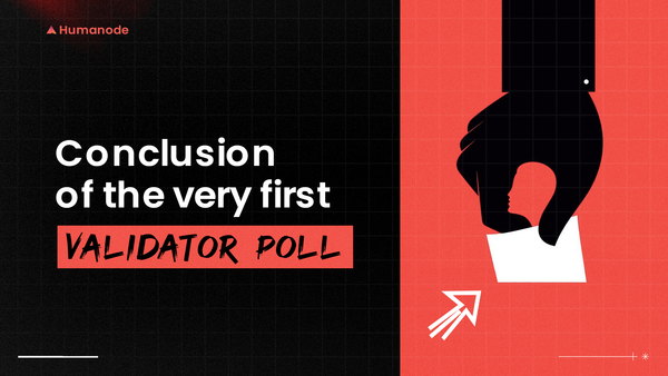 The very first validator poll has been concluded