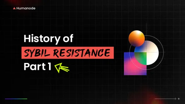 History of Sybil Resistance in Governance and Economy - Part I