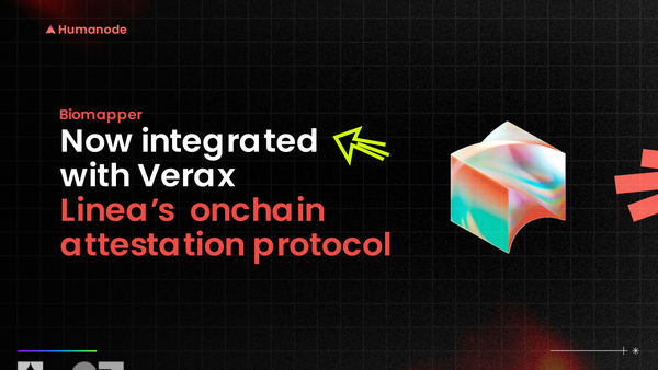 Biomapper is now integrated with Verax- Linea's onchain attestation protocol