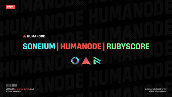 Rubyscore becomes the first dApp on Soneium to use Humanode Biomapper