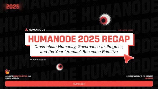 Humanode 2025 Recap